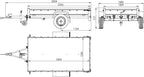 Unitrailer Tilting Hanger 230 with High Tarpaulin and Jockey Wheel