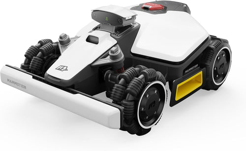 MAMMOTION LUBA 2 AWD 1000 Robotic Lawnmower, Robotic Lawnmower without Boundary Cable for Lawns up to 1000 m², 3D Vision + RTK Fusion Mapping, 80% Gradient, Cutting Height 25-70 mm, Cutting Width 40 cm