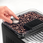 De'Longhi Eletta Explore Cold Brew ECAM450.65.S, Barista Coffee Machine with LatteCrema Hot & Cold, Espresso Machine, Fully Automatic Coffee Machine, Cold Extraction, Touch Display, Silver