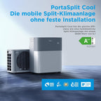 Midea Portasplit Cool Mobile Klimaanlage, nur Kühlung, A++, 8000 BTU 2, 3kW