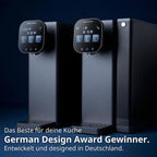 OsmoFresh Fusion Air Auftisch Osmoseanlage | Keine Installation | Heißwasserspender | Filterung & Mineralien | 3-Fach UV-C LED | Abwasserverhältnis 2:1 | TÜV zertifiziert