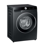 Samsung Waschmaschine, 9 kg, 1.400 U/min, EEK: A, Mikroplastik-Programm, Ecobubble, 14 Programme, WiFi SmartControl, Weiß/Schwarz, WW9ECGC04AAEEG