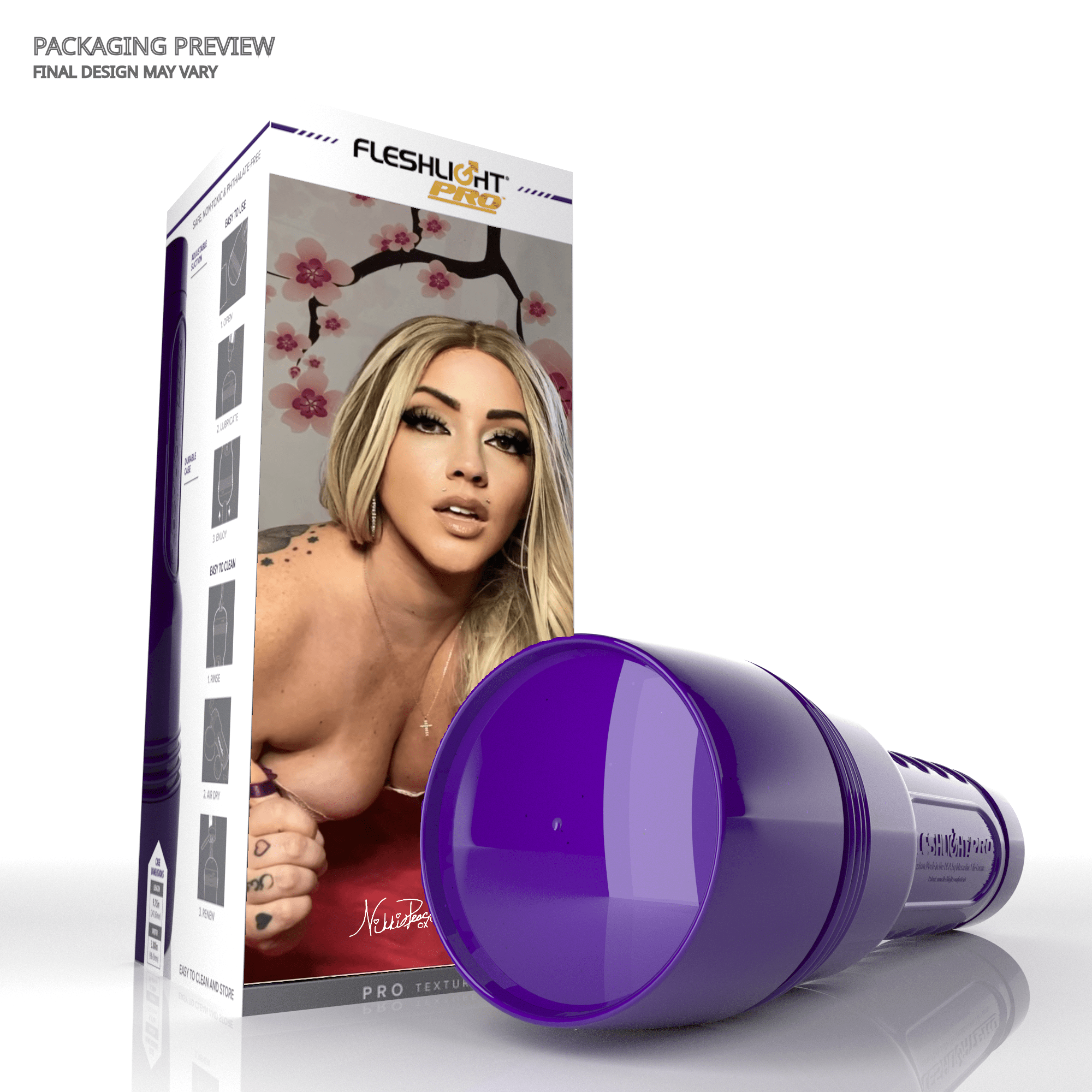 NikkiPeach$ Fleshlight: SloppyKisser