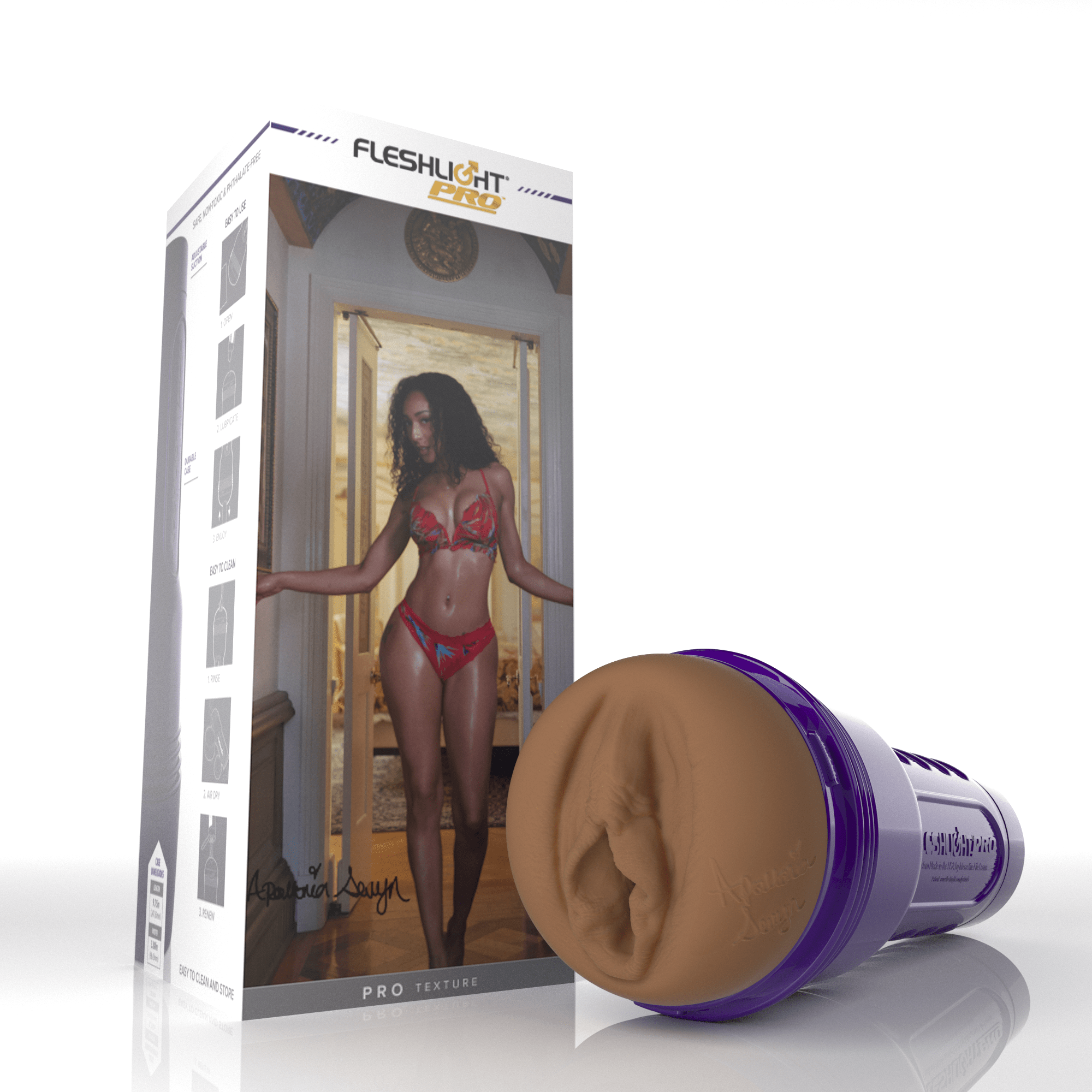 Apollonia Sevyn Kissable Cream Canal Fleshlight