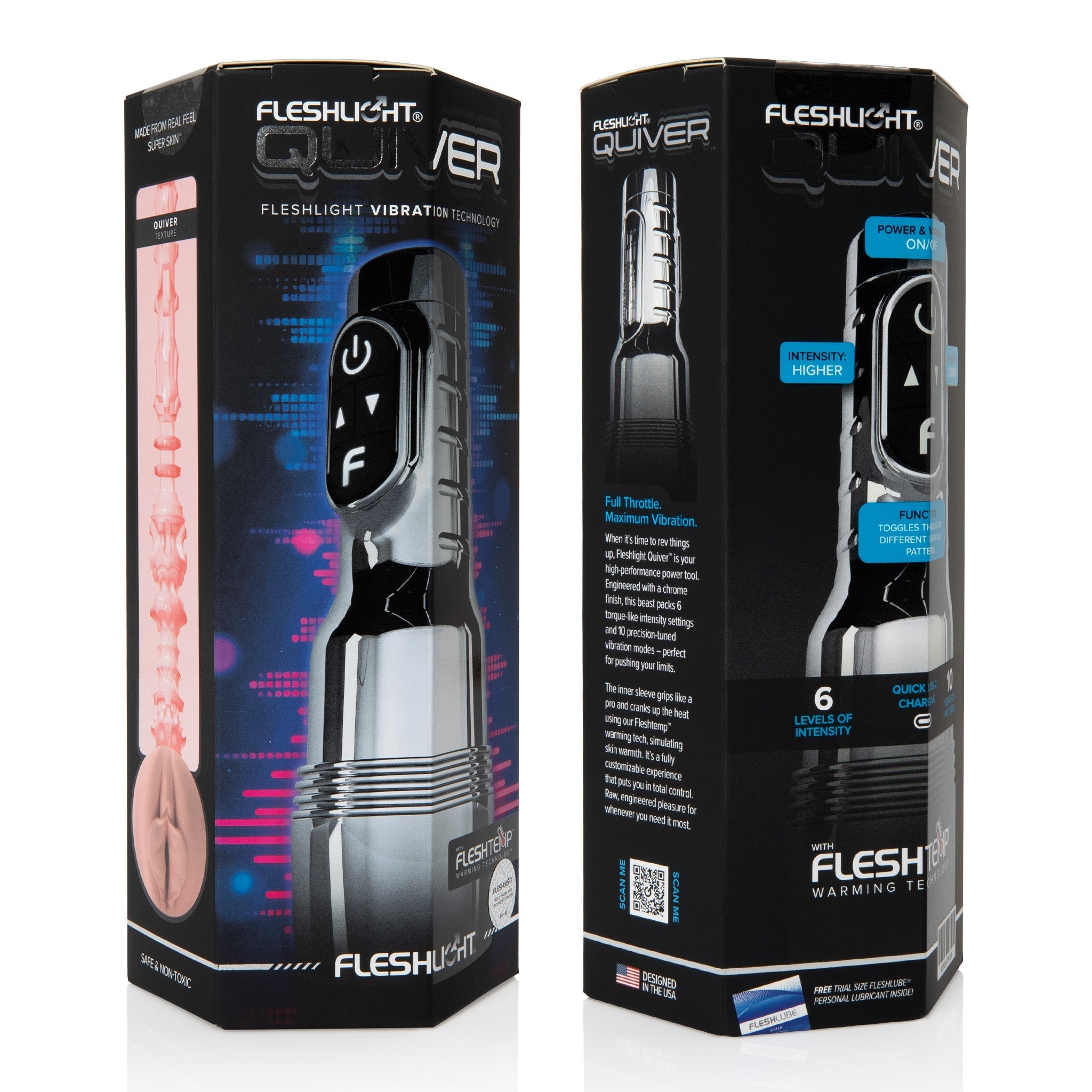 Quiver – Rechargeable Vibrating Stroker